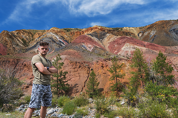 Image showing Valley of Mars landscapes