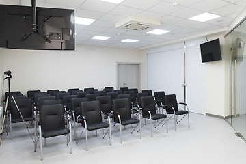 Image showing Empty classroom interior