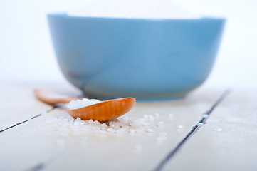 Image showing raw white rice