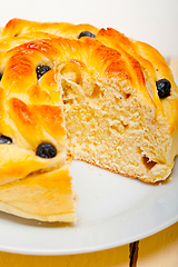 Image showing blueberry bread cake dessert