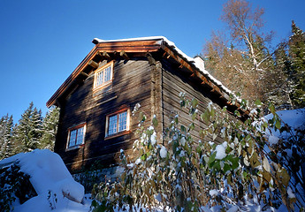 Image showing winter cabin