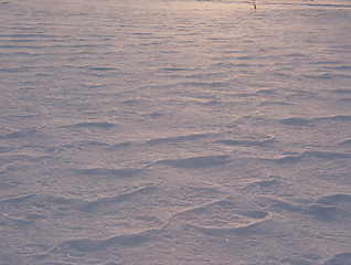 Image showing Snow waves