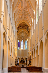 Image showing Cathedral interior Kutna Hora. Czech Republic