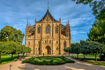 Image showing Saint Barbara\'s Cathedral, Kutna Hora, Czech Republic