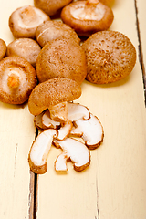 Image showing shiitake mushrooms