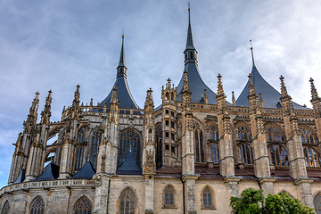 Image showing Saint Barbara\'s Cathedral, Kutna Hora, Czech Republic