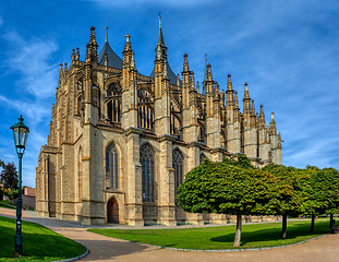 Image showing Saint Barbara\'s Cathedral, Kutna Hora, Czech Republic