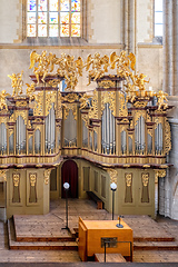 Image showing church organ in Cathedral Kutna Hora. Czech Republic