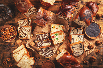 Image showing Sweet bakery product assortment