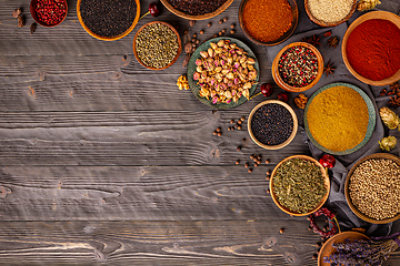 Image showing Indian spices and herbs