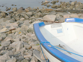 Image showing Boat at the sea