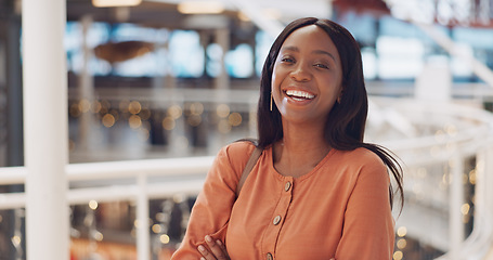 Image showing about us, adult, african, african american, agency, ambition, black person, black woman, blurred background, business, businesswoman, cape town, career, company, confidence, confident, corporate, dev