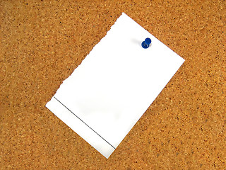 Image showing Blank reminder