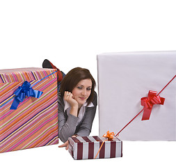 Image showing The joy of gifts