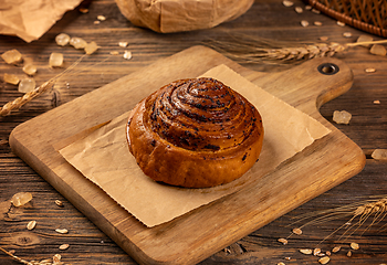 Image showing Sweet rolls with poppy seeds