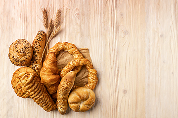 Image showing Composition with bakery products