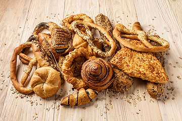 Image showing Assortment of bakery goods