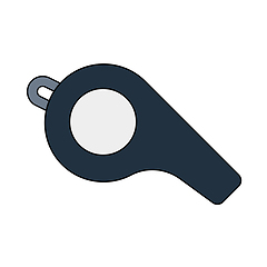 Image showing American Football Whistle Icon