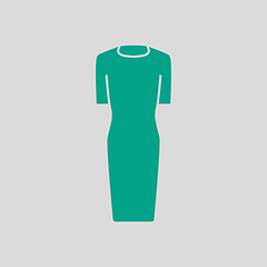 Image showing Business Woman Dress Icon