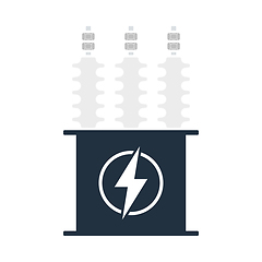 Image showing Electric Transformer Icon