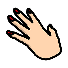 Image showing Manicure Icon