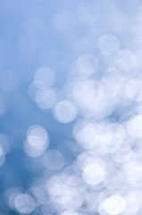 Image showing Blue and white background
