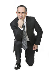 Image showing Businessman on white background