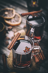 Image showing Hot mulled wine