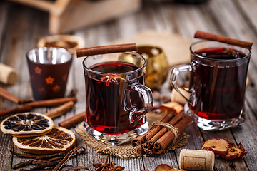 Image showing Hot Mulled wine