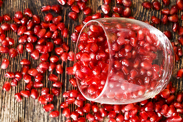 Image showing pomegranate seeds