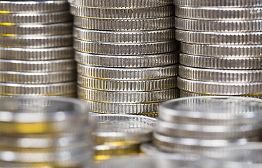 Image showing stack of o coins