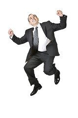 Image showing Businessman on white background