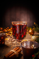 Image showing Christmas mulled wine