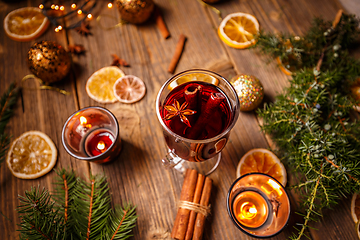 Image showing Hot mulled wine