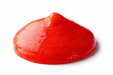 Image showing tomato ketchup on white background