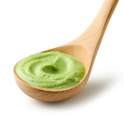 Image showing green vegetable puree