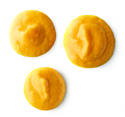 Image showing yellow vegetable puree