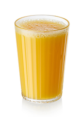 Image showing glass of orange juice