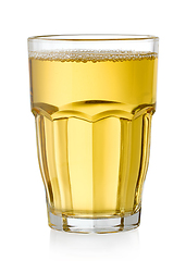 Image showing glass of apple juice