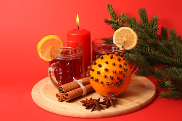 Image showing Christmas still life