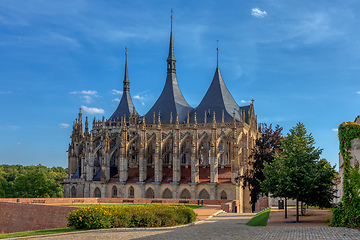 Image showing Saint Barbara\'s Cathedral, Kutna Hora, Czech Republic