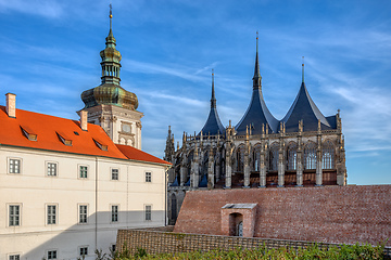 Image showing Saint Barbara\'s Cathedral, Kutna Hora, Czech Republic