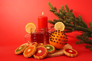 Image showing Christmas still life