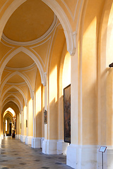 Image showing Cathedral hall in Kutna Hora. Czech Republic