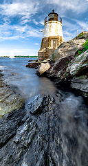 Image showing castle hill lighthouse in newport rhode island