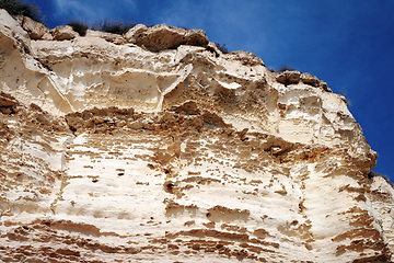 Image showing Cliffs by the sea.