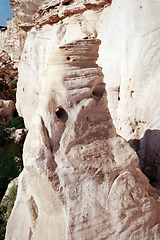 Image showing Cliffs by the sea.