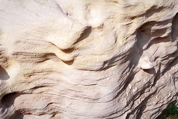 Image showing Sandstone stone surface.