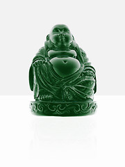 Image showing green buddha