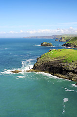 Image showing cornwall coast